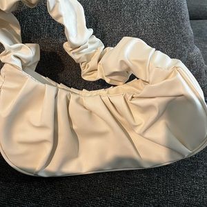 2 - Cute dressy. Bags.  Light green and beige.